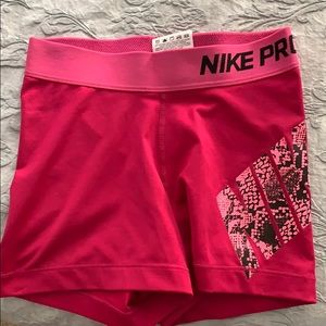 Nike pro women’s shorts